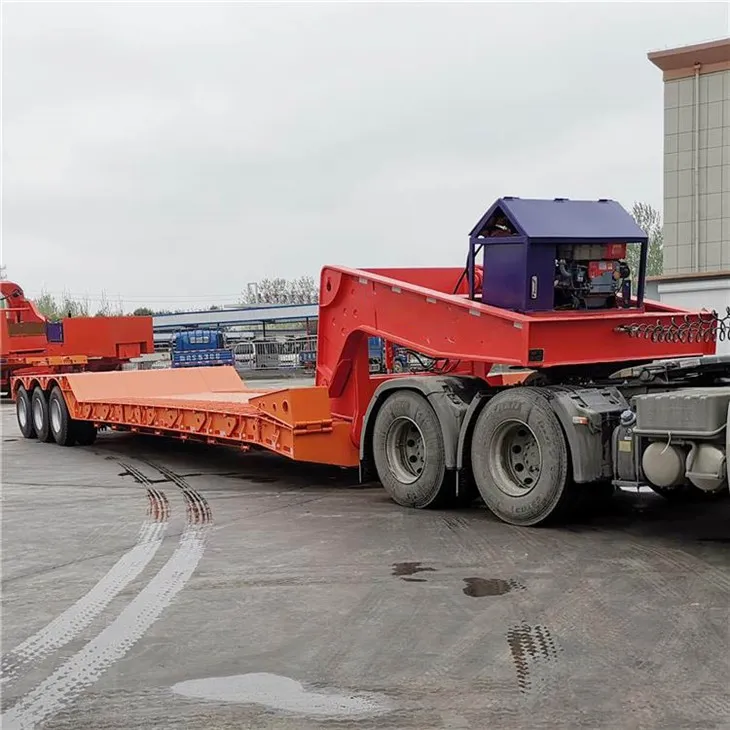 3 Axle 60 Ton Detachable Gooseneck Trailer