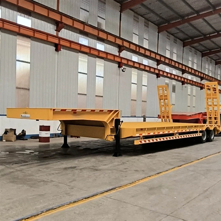 2 line 4 axle 100 tons lowbed trailer 2 line 4 axle 100 tons lowbed trailer