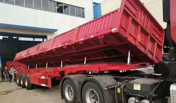 Side Lifting Dump Trailer Side Lifting Dump Trailer