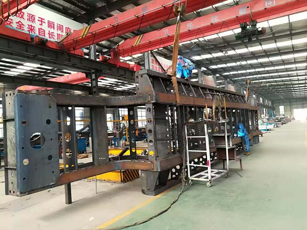 lowbed trailer welding