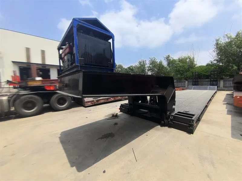 Multi-functional trailer for roller cargo 60 Ton and 45 foot container trailer 11 Multi-functional trailer for roller cargo 60 Ton and 45 foot container trailer 11