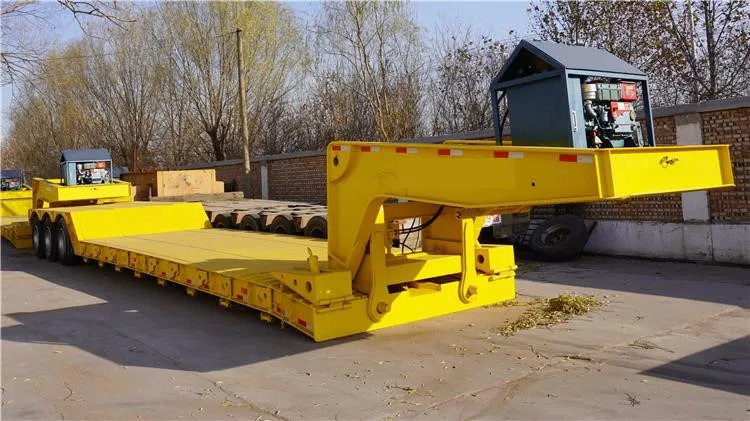 Tri Axle Detachable Gooseneck Trailer Tri Axle Detachable Gooseneck Trailer