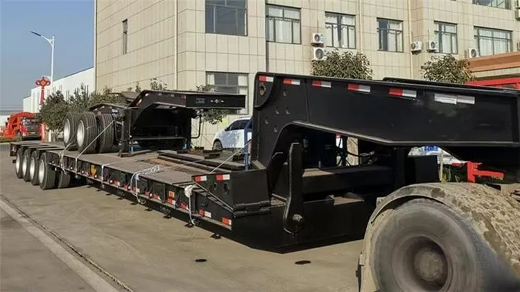 4 Axle Lowboy Gooseneck Trailer 4 Axle Lowboy Gooseneck Trailer