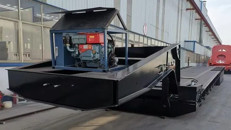 100T Detachable Gooseneck Lowboy Trailers supplier 100T Detachable Gooseneck Lowboy Trailers supplier