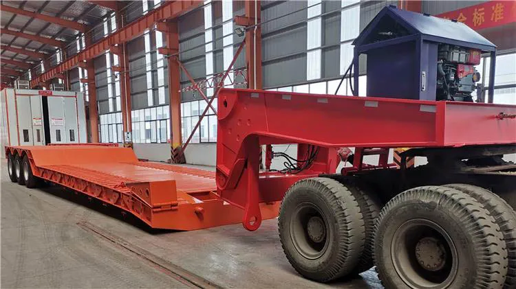 3 Axle 60 Ton Detachable Gooseneck Trailer manufacturer 3 Axle 60 Ton Detachable Gooseneck Trailer manufacturer
