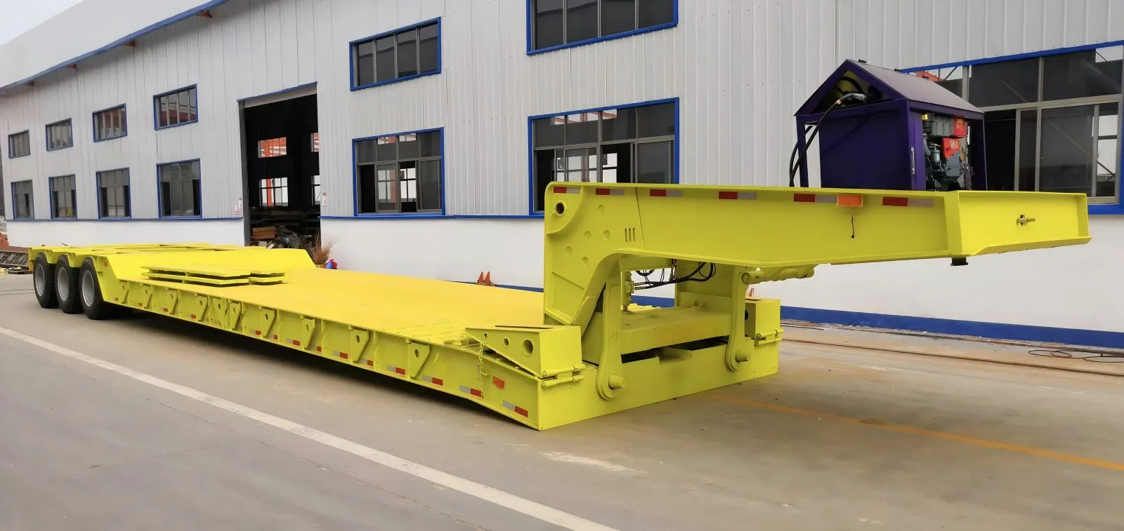 150 Ton Rgn Gooseneck Trailer supplier 150 Ton Rgn Gooseneck Trailer supplier